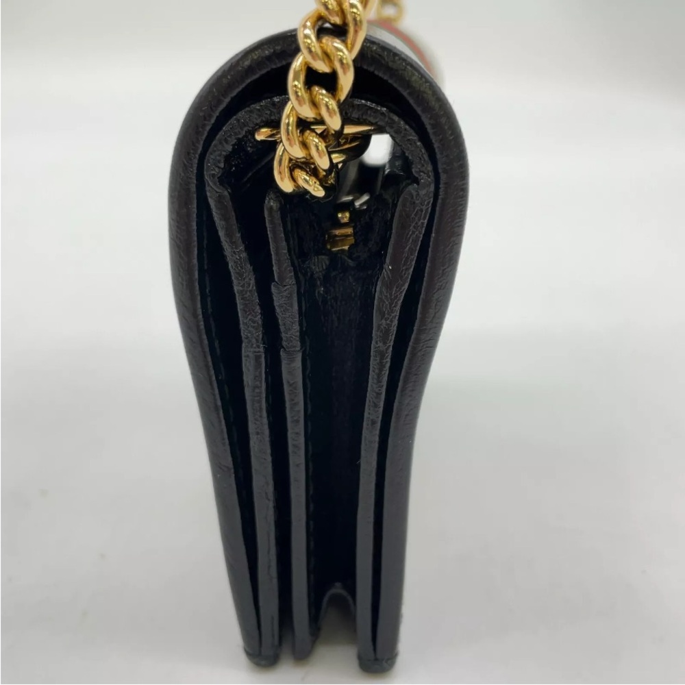 Gucci Rajah Chain-Link Accent Coin Pouch - Picture 7 of 16